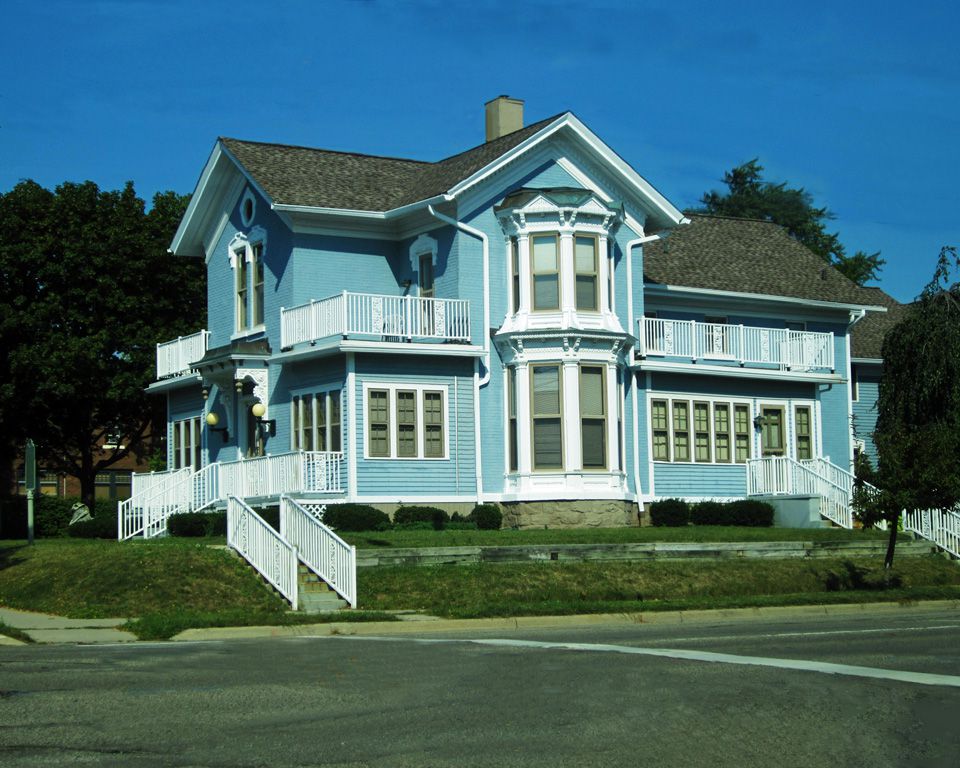 free photos, Blue House