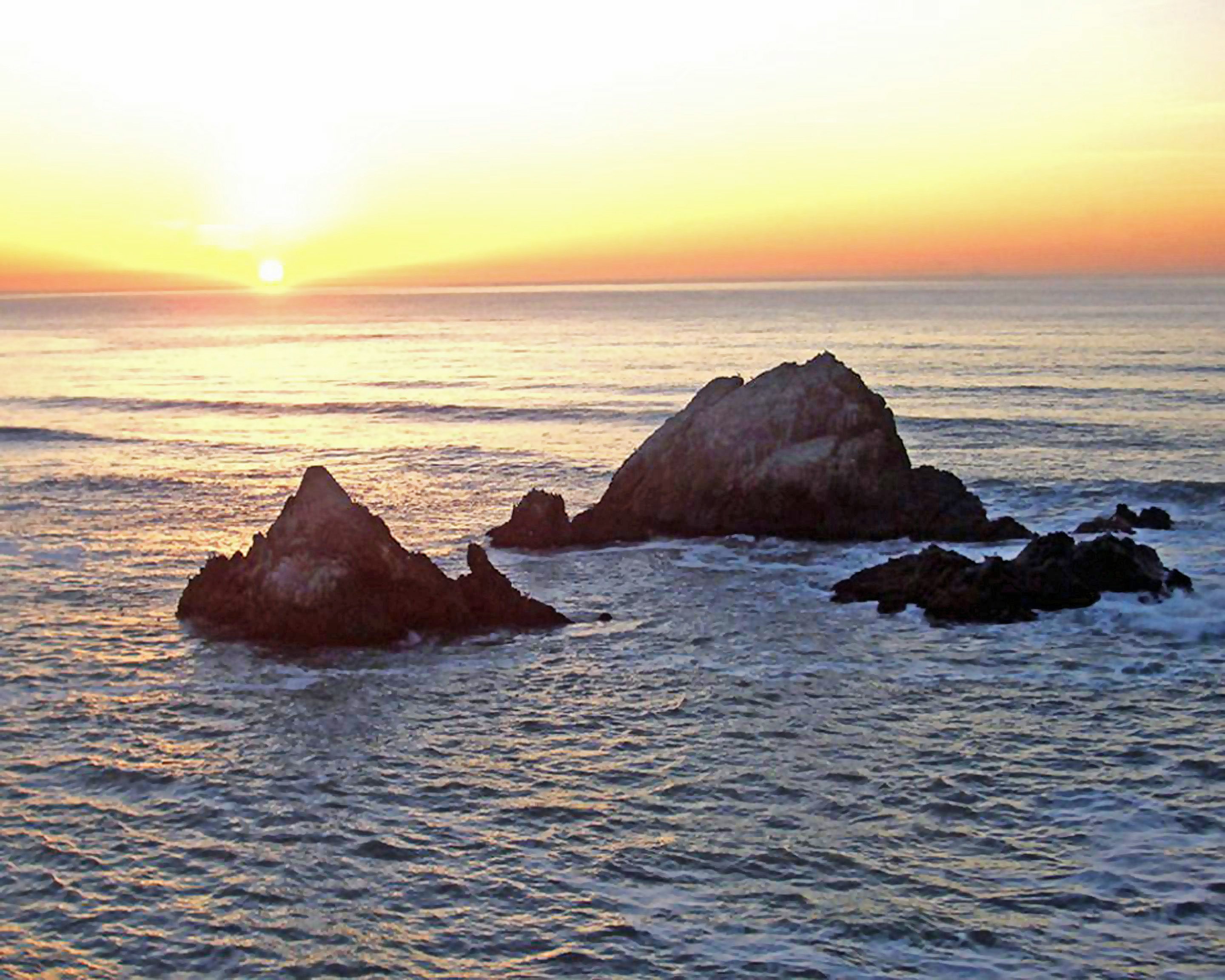 free photos, Ocean Sunset