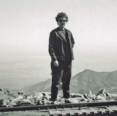 Linda at Pike’s Peak