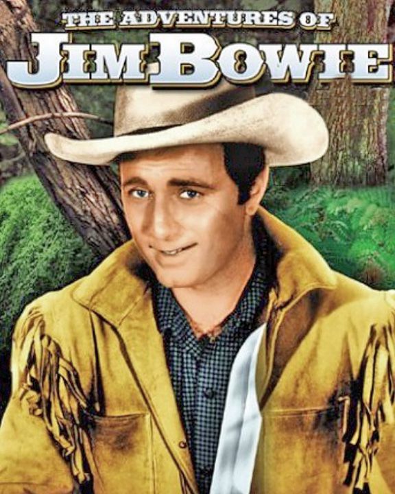 Jim Bowie; Famous cowboy character in Adventures of Jim Bowie; The