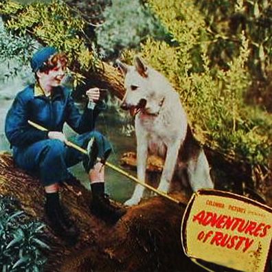 Ace the Wonder Dog; famous dog in movie, The Adventures of Rusty