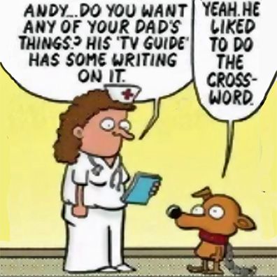 Andy; famous dog in comics, Pearl Before Swine