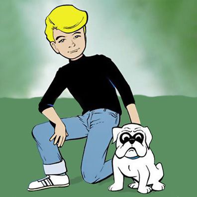 Bandit; famous dog in TV, Jonny Quest