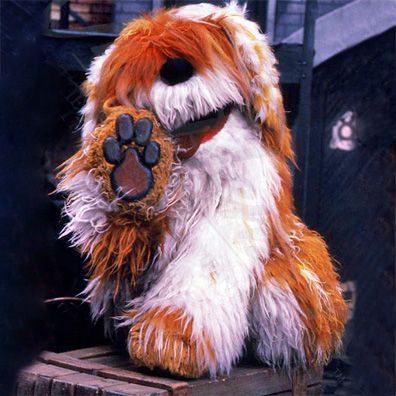 Barkley; famous dog in TV, Sesame Street