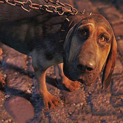 Bayard; famous dog in movie, Alice in Wonderland