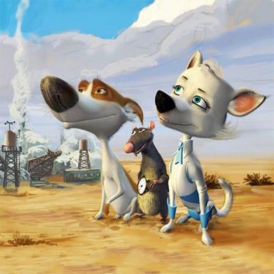 Belka and Strelka; famous dog in movie, Space Dogs