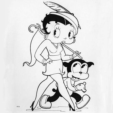 Bimbo; famous dog in movie, Betty Boop