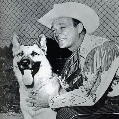 Bullet; famous dog in TV, The Roy Rogers Show