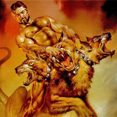 Cerberus; famous dog in Greek mythology