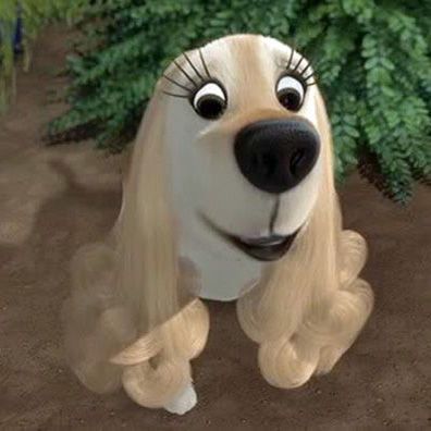 Charlene; famous dog in movie, Open Season 2