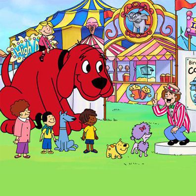 Clifford; famous dog in book, TV, Clifford the Big Red Dog