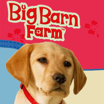 Digger; famous dog in TV, Big Barn Farm