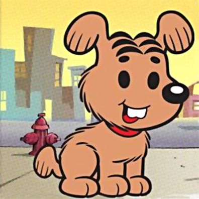 Ditto; famous dog in comics, Monica & Friends
