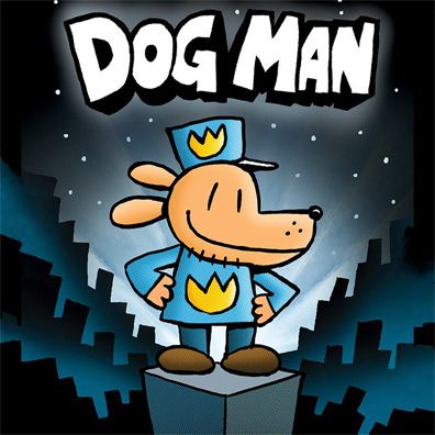 Dog Man; famous dog in book, Dog Man