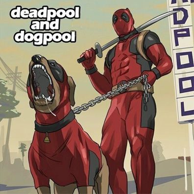 Dogpool; famous dog in book, comics, Deadpool Corps