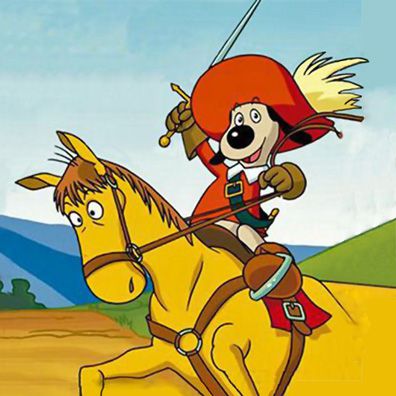 Dogtanian; famous dog in TV, Dogtanian and the Three Muskehounds