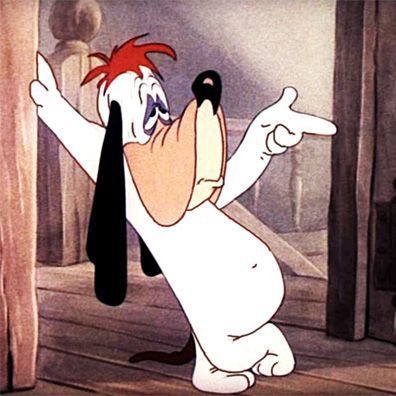 Droopy; famous dog in movie, Droopy