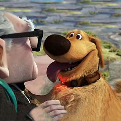 Dug; famous dog in movie, Up