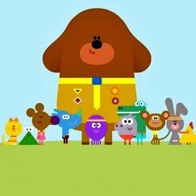 famous dog Duggee