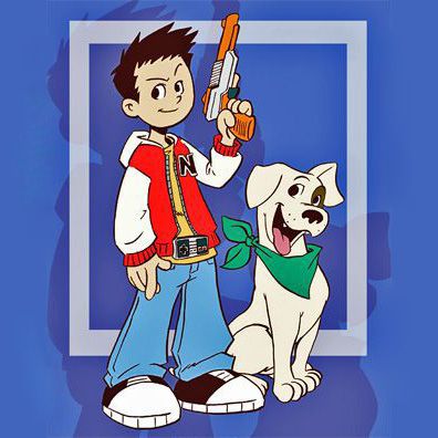 Duke; famous dog in TV, Captain N: The Game Master