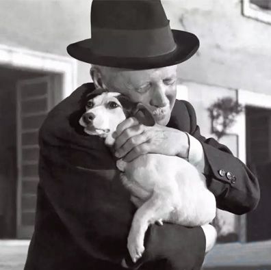 Flike; famous dog in movie, Umberto D