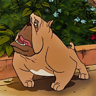 Francis; famous dog in movie, Oliver & Company