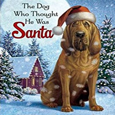 Frank; famous dog in book, The Dog Who Thought He Was Santa