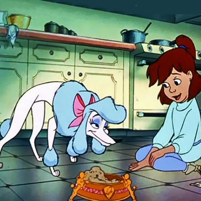 Georgette; famous dog in movie, Oliver & Company