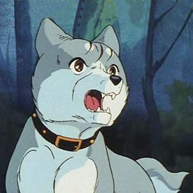 Gin; famous dog in TV, comics, Ginga: Nagareboshi Gin
