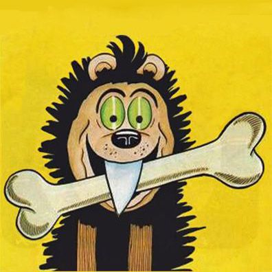 Gnipper; famous dog in comics, Gnasher and Gnipper