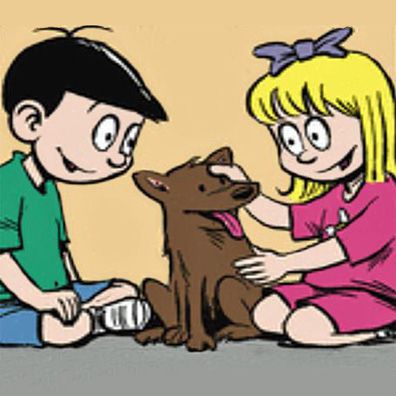 Gumbo; famous dog in comics, Adam@home