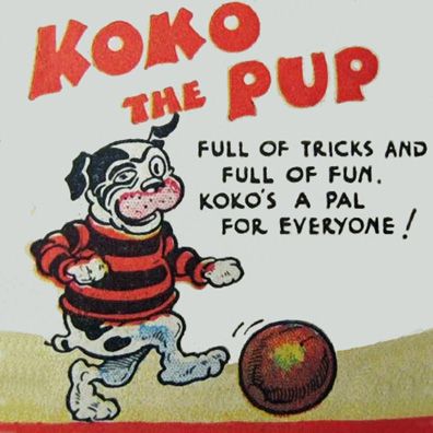 Koko the Pup; famous dog in The Beano Book