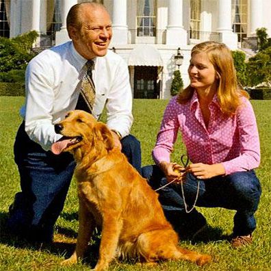 Liberty; famous dog in President Gerald R. Ford