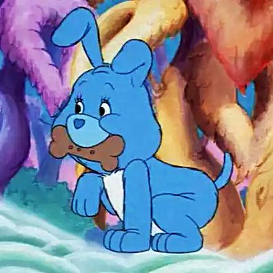 Loyal Heart Dog; famous dog in movie, TV, The Care Bears Movie