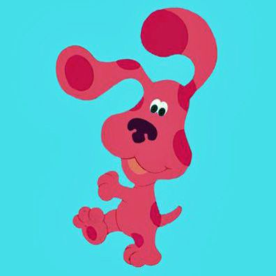 Magenta; famous dog in TV, Blue Clues