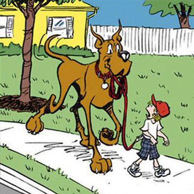 Marmaduke; famous dog in movie, comics, Marmaduke