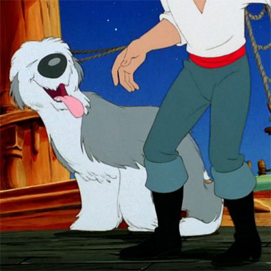 Max; famous dog in movie, The Little Mermaid