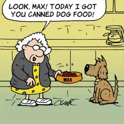 Max; famous dog in comics, Lola