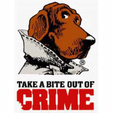 McGruff; famous dog in ads, National Crime Prevention Council