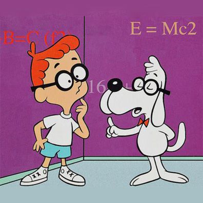 Mr. Peabody; famous dog in movie, TV, The Rocky and Bullwinkle Show