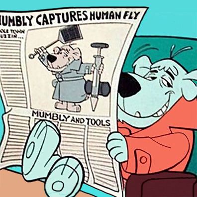 Mumbly; famous dog in TV, The Mumbly Cartoon Show