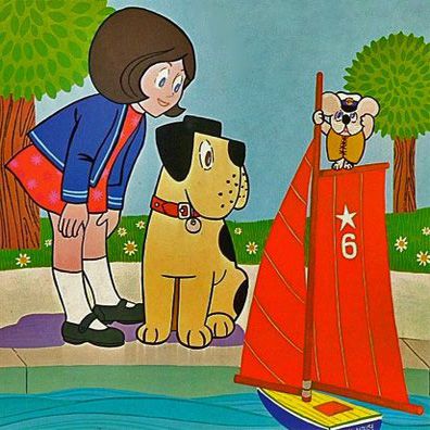 Mungo; famous dog in TV, Mary, Mungo and Midge