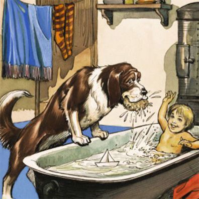 Nana; famous dog in book, Peter and Wendy