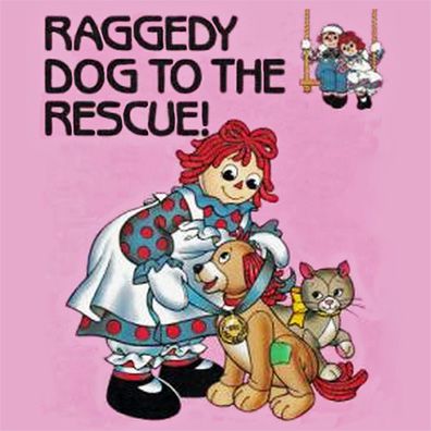 Raggedy Dog; famous dog in book, TV, The Adventures of Raggedy Ann and Andy