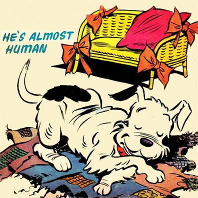 Rivets; famous dog in comics, Rivets