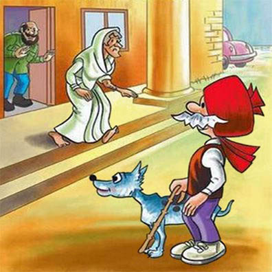 Rocket; famous dog in comics, Chacha Chaudhary
