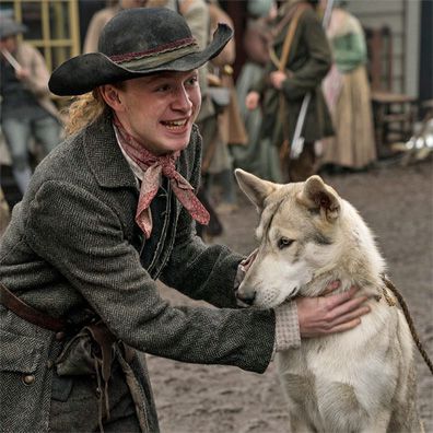 Rollo; famous dog in TV, Outlander