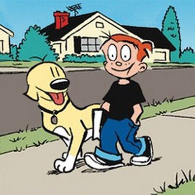 Rover; famous dog in comics, Red and Rover