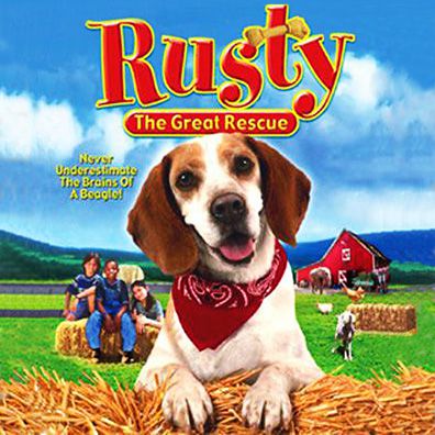 Rusty; famous dog in movie, Rusty: The Great Rescue
