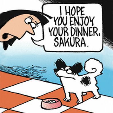 Sakura; famous dog in comics, The Other Coast
